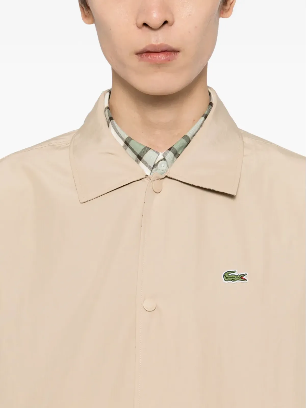 Lacoste ロゴ刺繍ジャケット - 画像5
