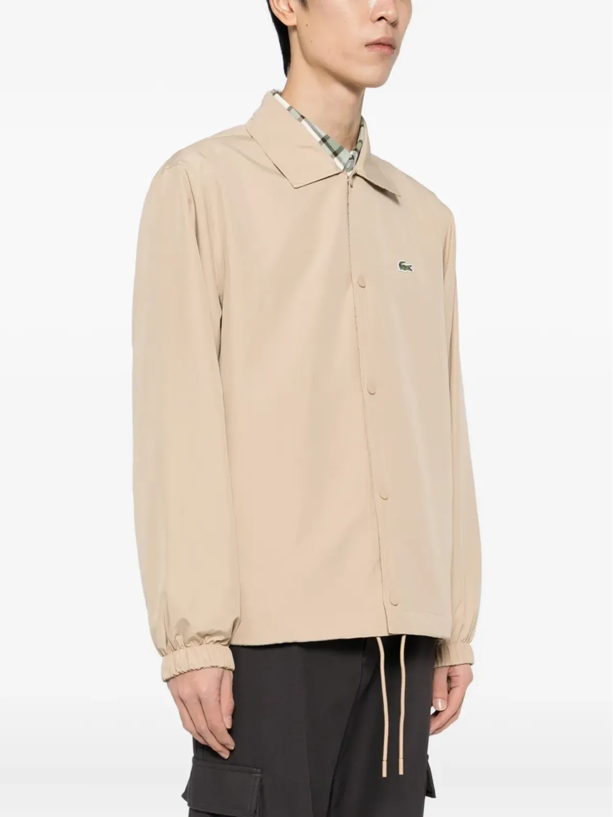 Lacoste ロゴ刺繍ジャケット - 画像3