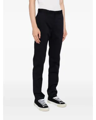 Lacoste コットン混紡パンツ ブルー - サムネイル3