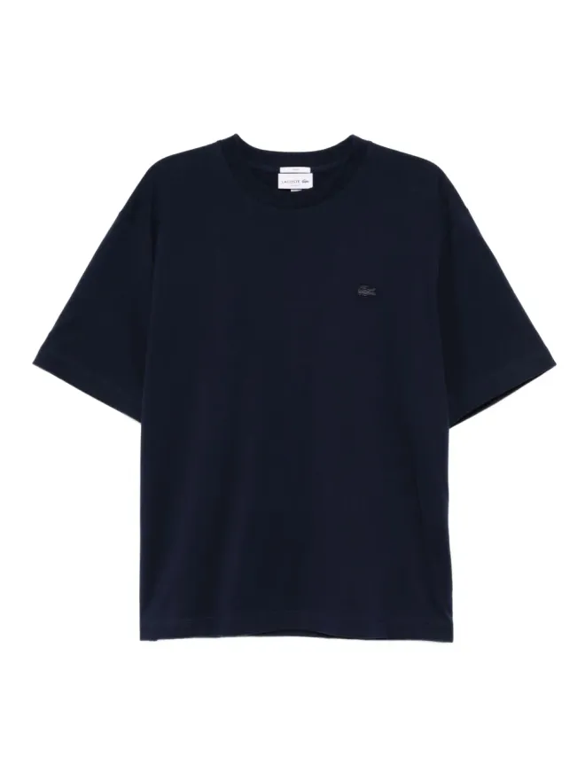 Lacoste Lacoste ロゴアップリケ コットンTシャツの商品画像