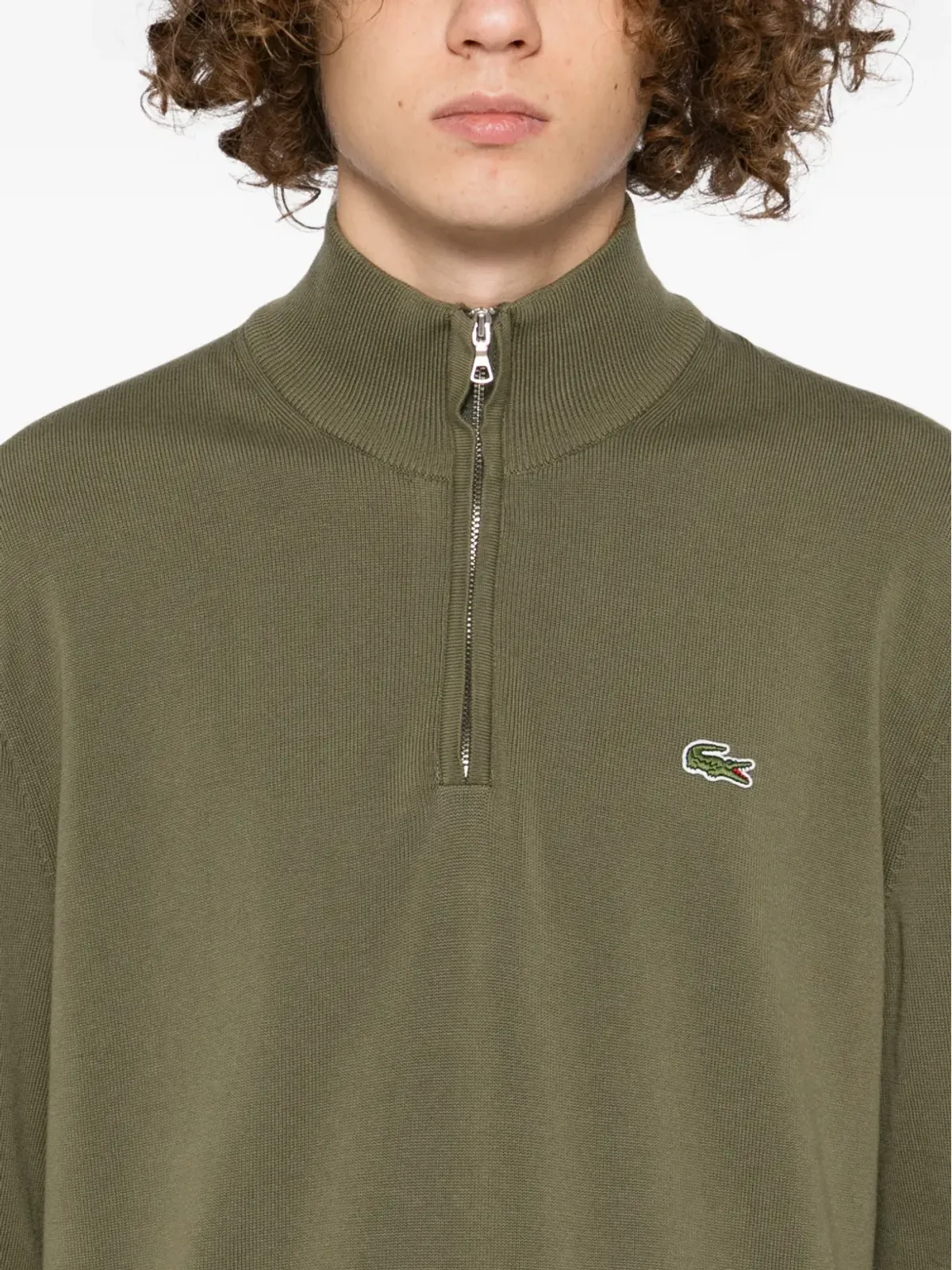 Lacoste コットン製ハイネックニット - 画像5