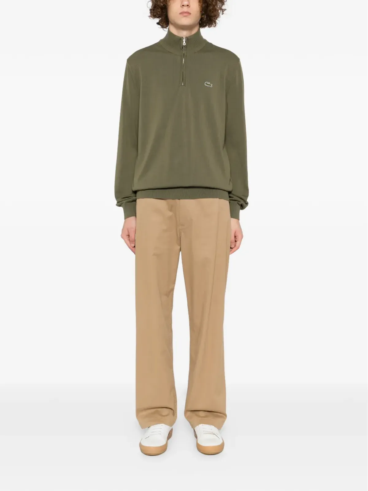Lacoste コットン製ハイネックニット - 画像2