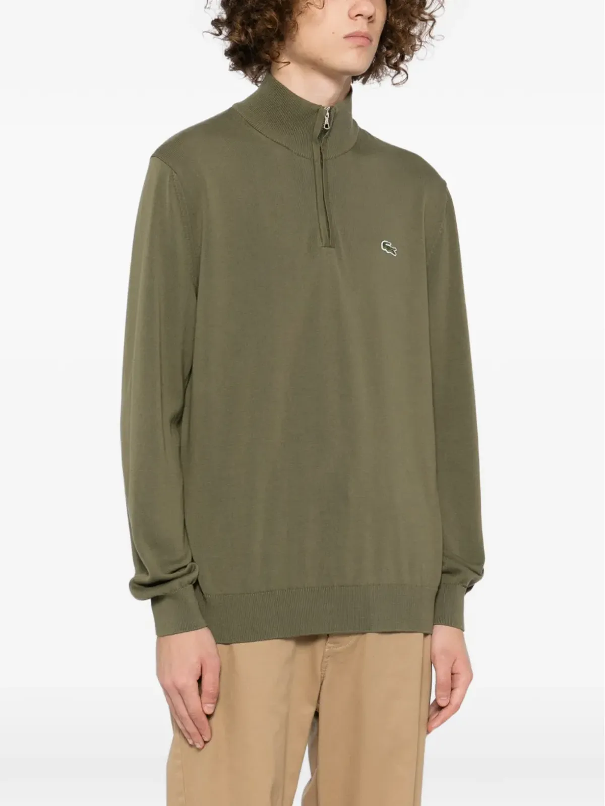 Lacoste コットン製ハイネックニット - 画像3