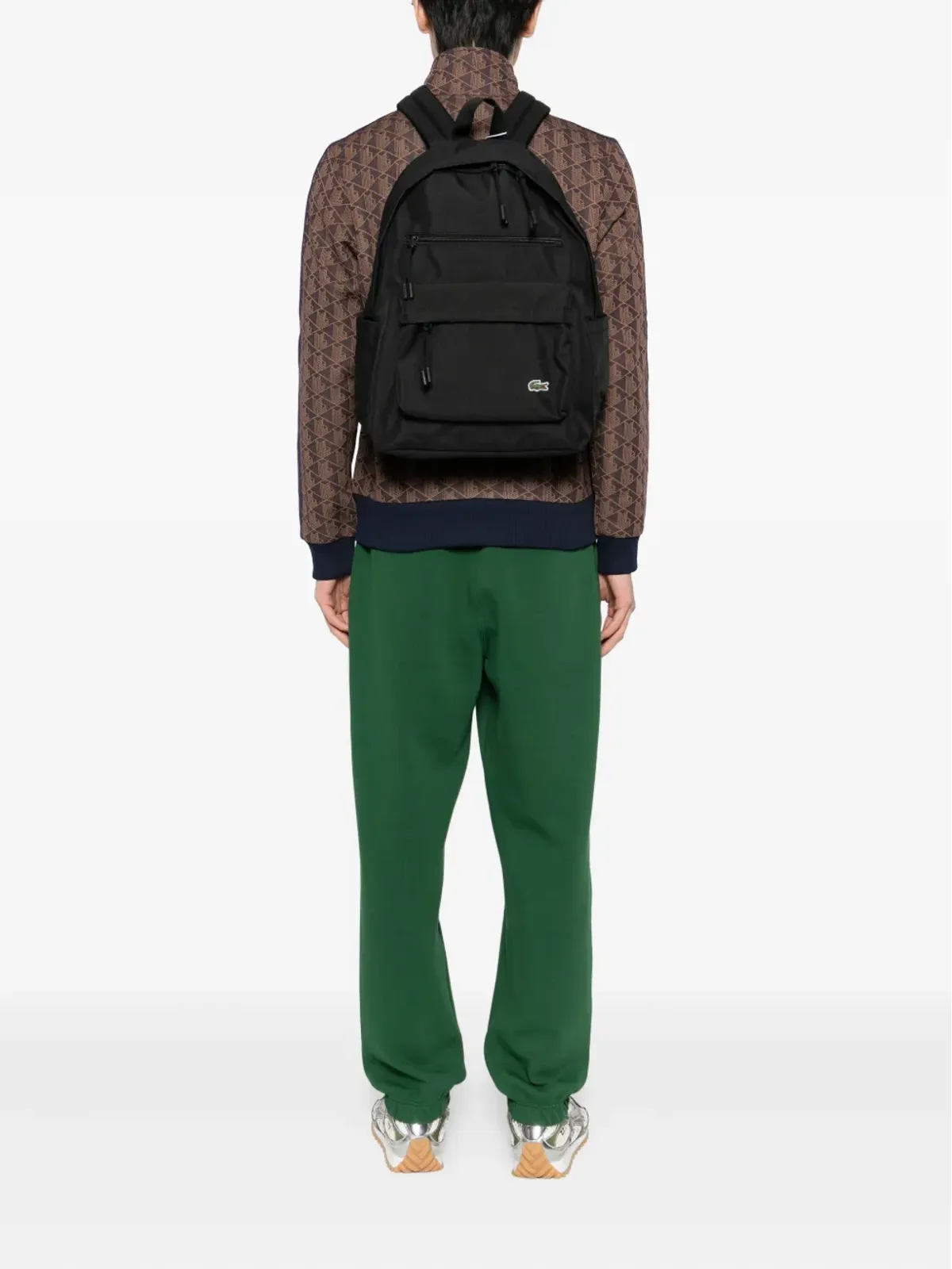 Lacoste ネオクロック バックパック ブラック - 画像2