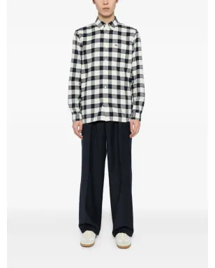 Lacoste チェック柄シャツ - Blue - サムネイル2