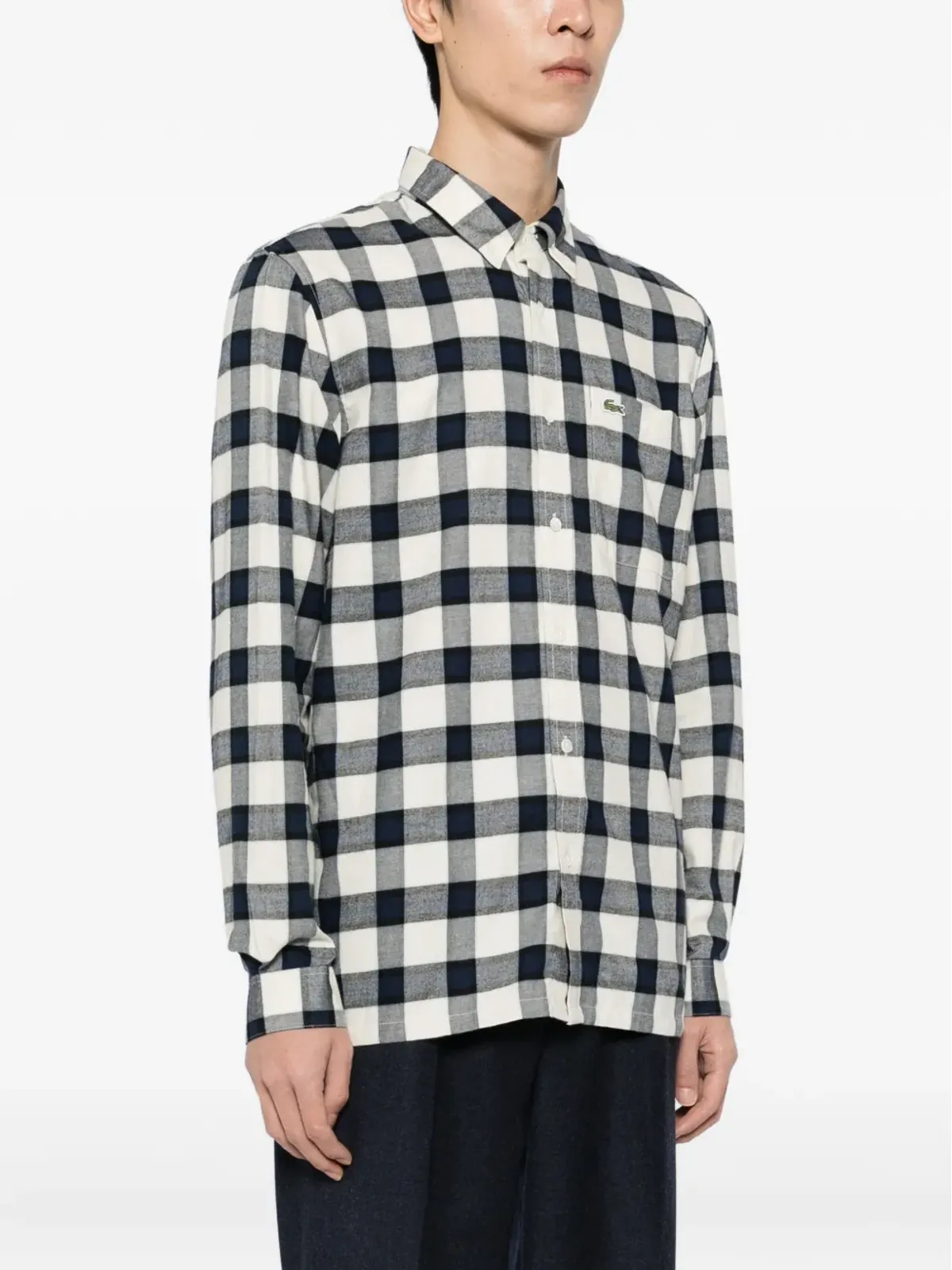 Lacoste チェック柄シャツ - Blue - 画像3
