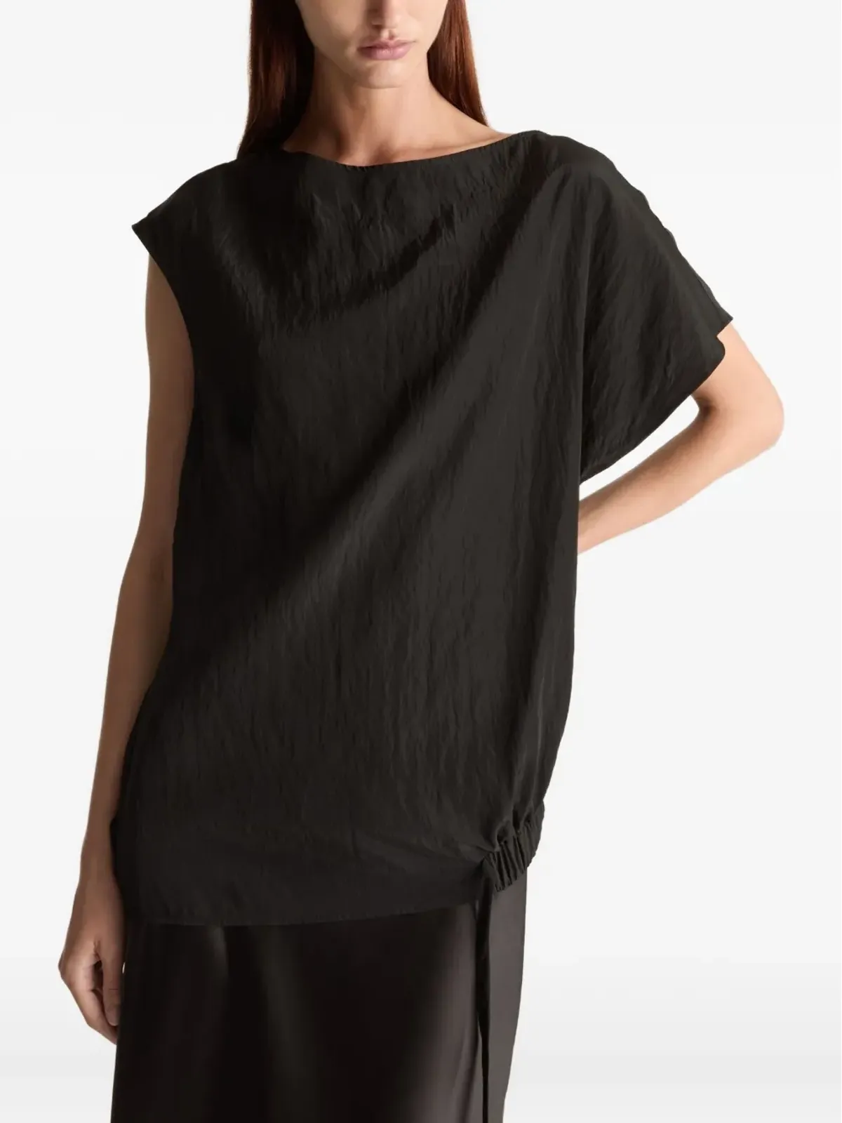 Lee Mathews Kiki アシンメトリックネックトップ - 画像5
