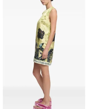 ALEMAIS Rochester floral-print shift mini dress - Green - サムネイル2