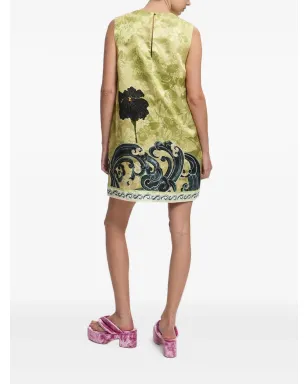 ALEMAIS Rochester floral-print shift mini dress - Green - サムネイル3