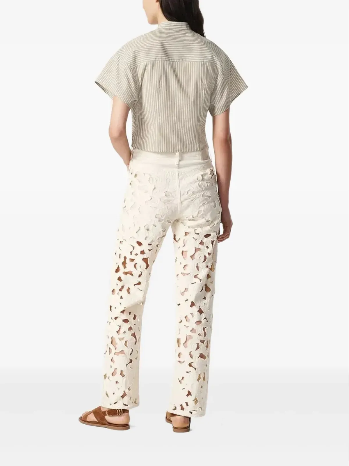 rag & bone ツイストストライプシャツ - 画像2