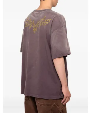 KAMIYA ハート刺繍入りコットンTシャツ - サムネイル4