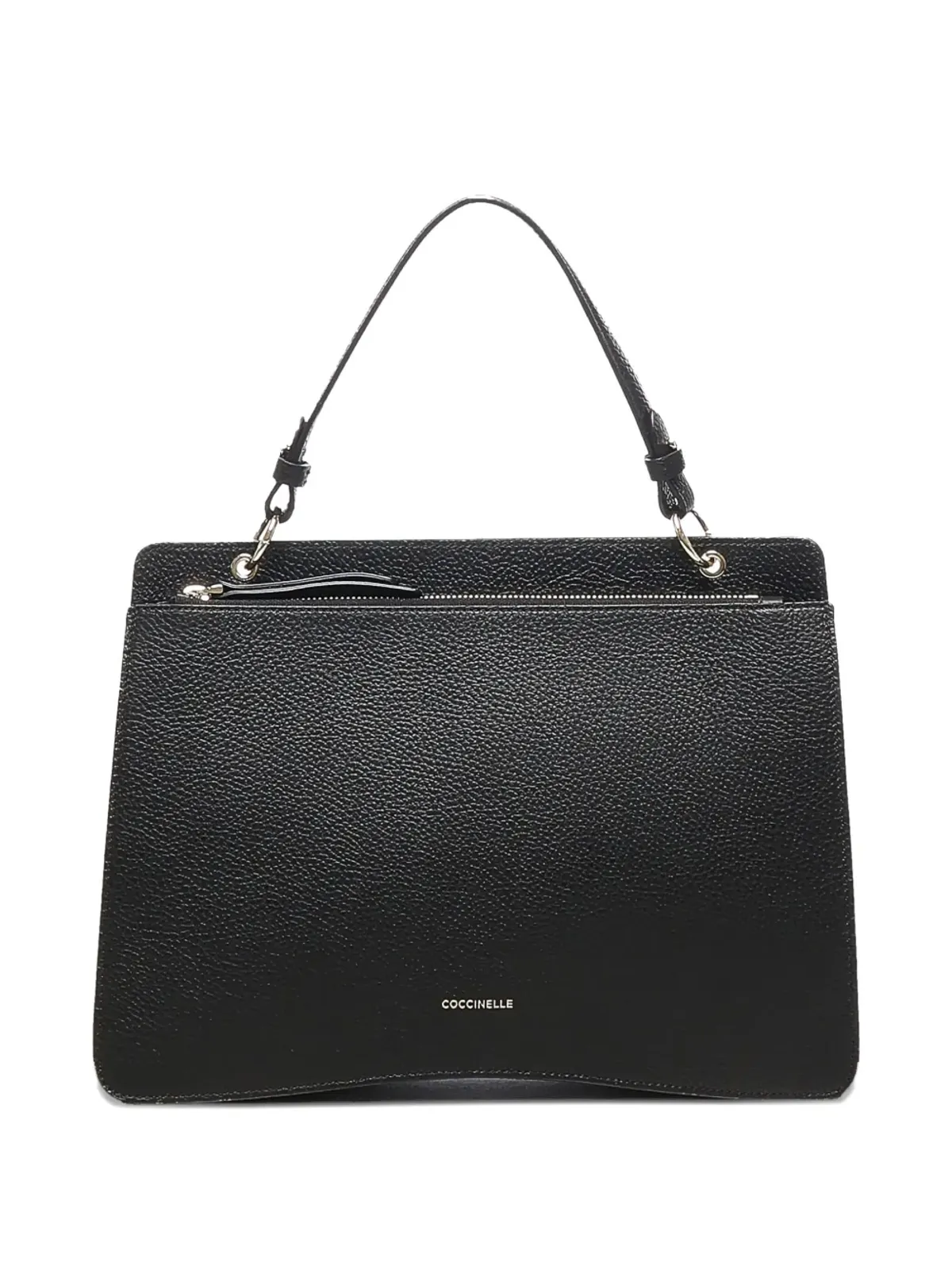 Coccinelle レザー トップハンドル トートバッグ - 画像2