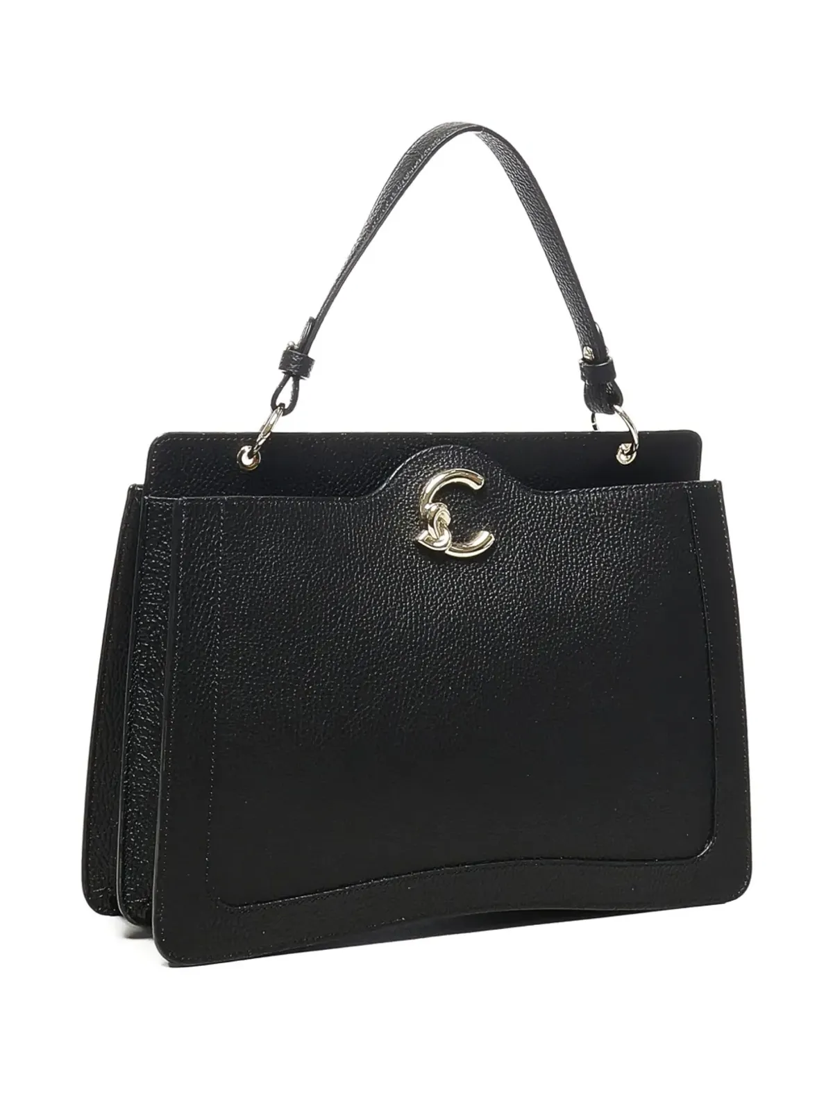 Coccinelle レザー トップハンドル トートバッグ - 画像3