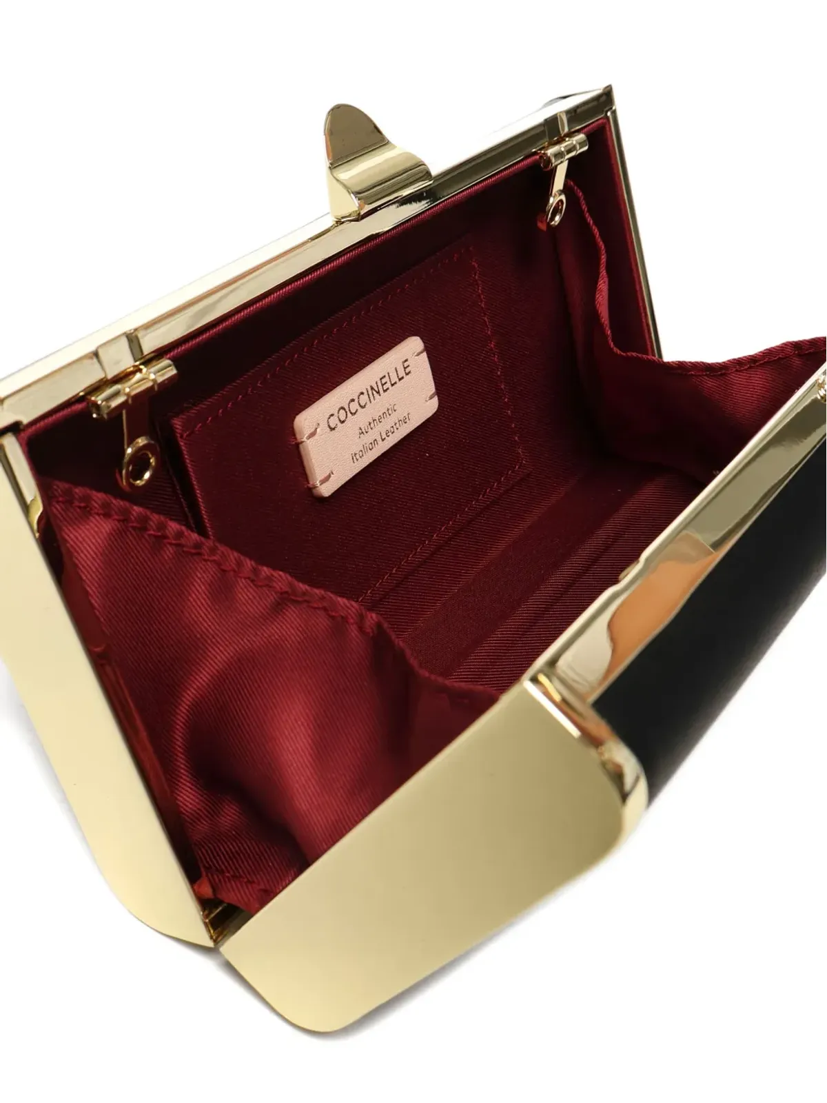 Coccinelle レザー クラッチバッグ - 画像3