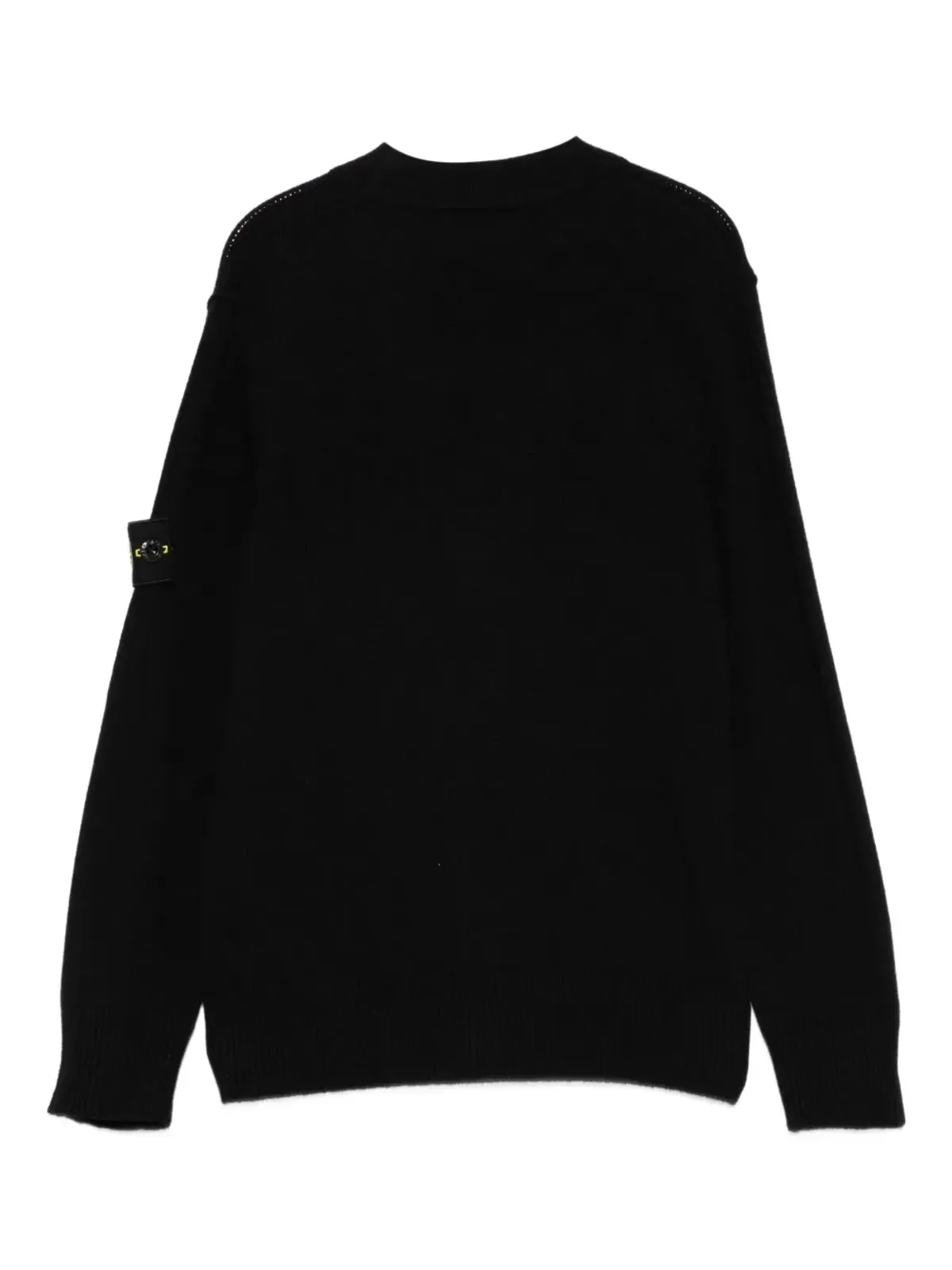 Stone Island Junior ロゴパッチカーディガン - 画像2