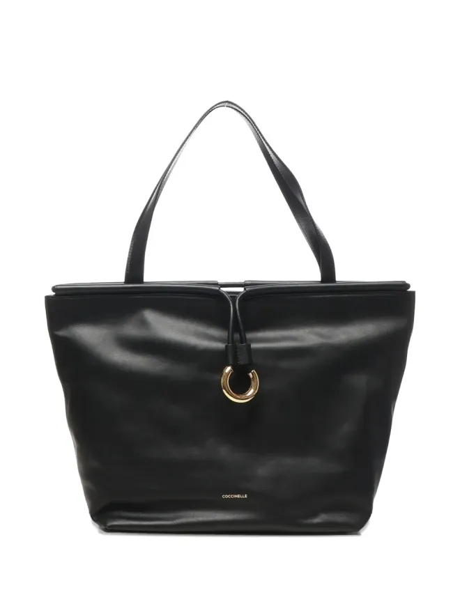 Coccinelle Coccinelle ロゴプレート付きトートバッグの商品画像