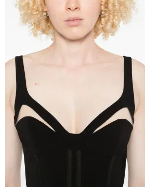 Elisabetta Franchi カットアウト ノースリーブトップ - サムネイル5