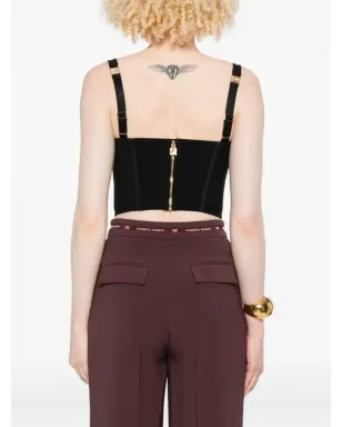 Elisabetta Franchi カットアウト ノースリーブトップ - サムネイル4