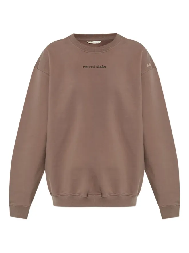 RETHINKIT STUDIOS RETHINKIT STUDIOS ロゴ刺繍コットン スウェットシャツの商品画像