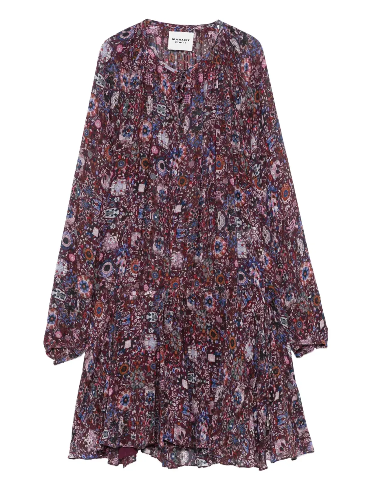 MARANT ÉTOILE Bess floral-print dress - 画像1