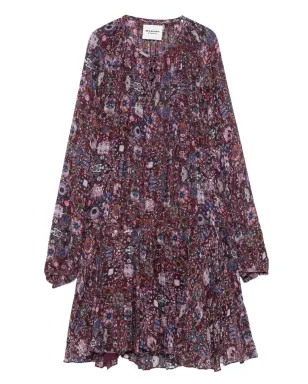 MARANT ÉTOILE Bess floral-print dress - サムネイル1