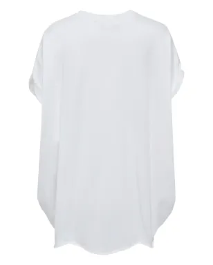 Enföld アシンメトリック コットン Tシャツ - サムネイル2