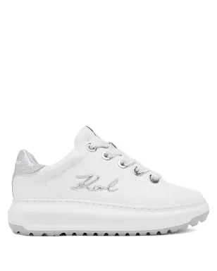 Karl Lagerfeld グリッターディテール レースアップスニーカー - サムネイル1
