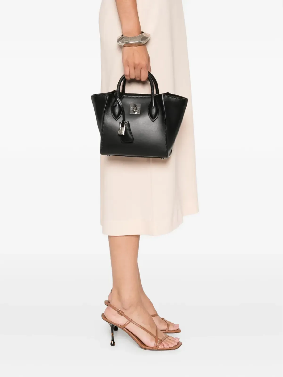 Ermanno Scervino パドロックディテール トートバッグ - 画像2