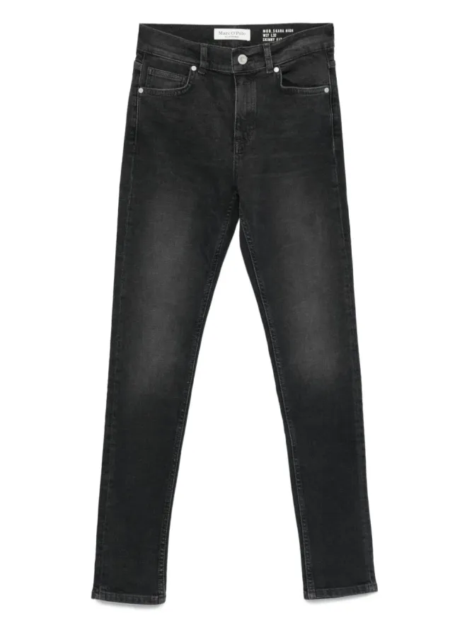 Marc O'Polo Marc O'Polo ストーンウォッシュ スキニージーンズ グレーの商品画像