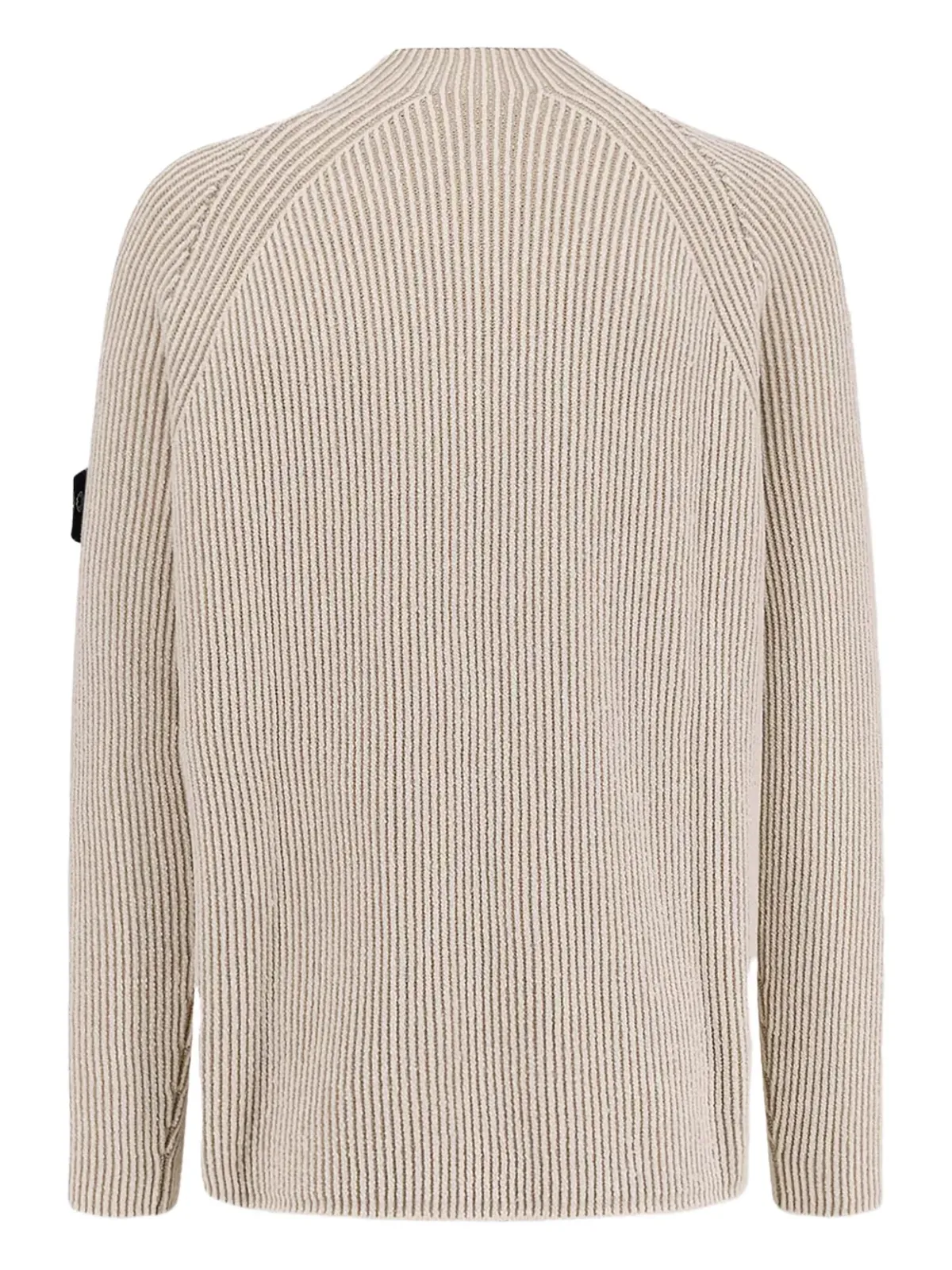 Stone Island リブ編みモックネックセーター - 画像2