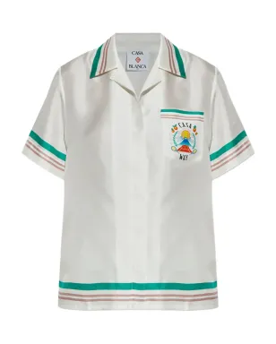 Casablanca Casa Way silk shirt - サムネイル1