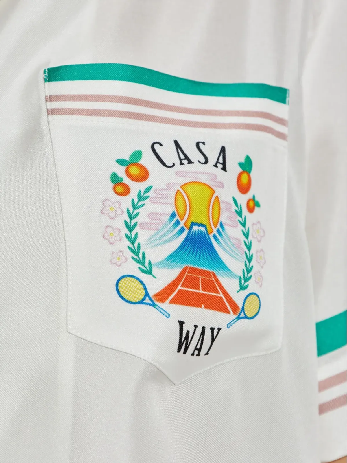 Casablanca Casa Way silk shirt - 画像5