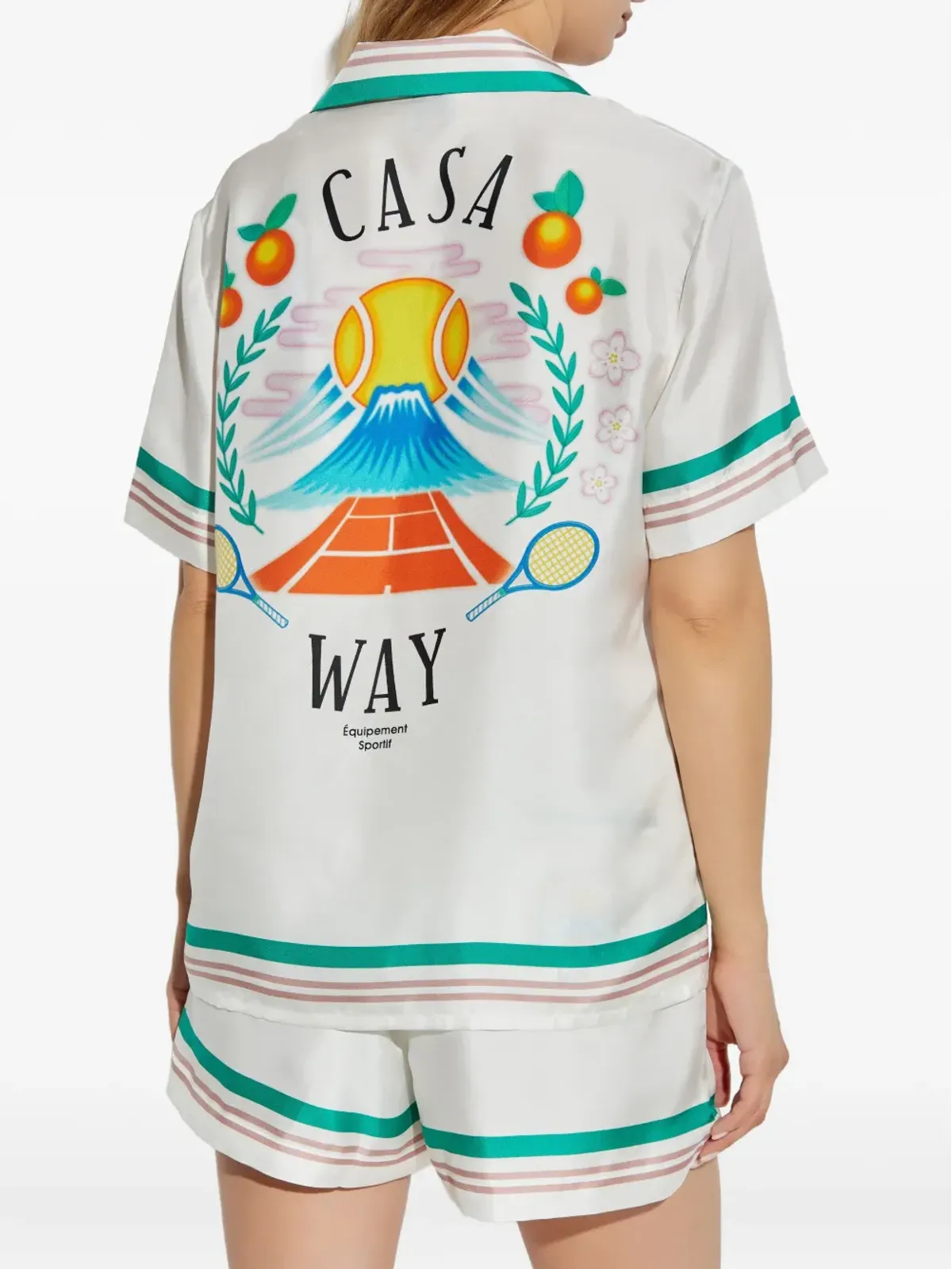 Casablanca Casa Way silk shirt - 画像4
