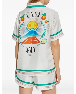 Casablanca Casa Way silk shirt - サムネイル4