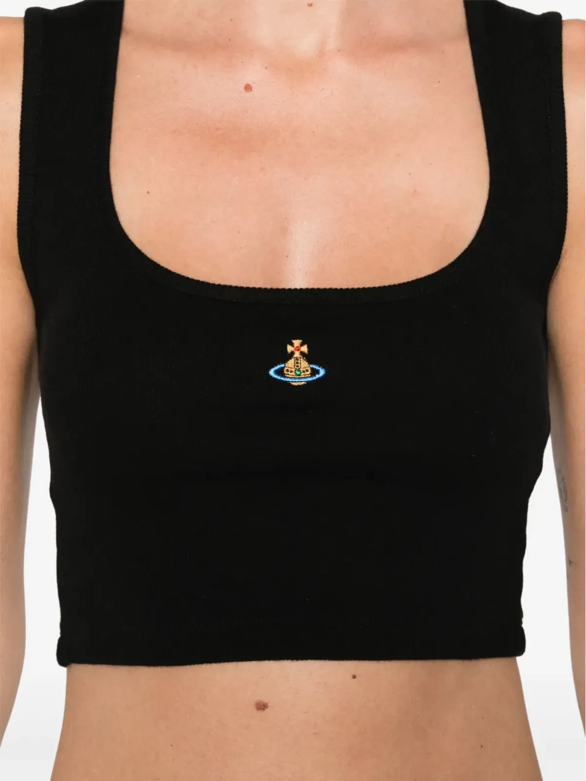 Vivienne Westwood オーブモチーフのノースリーブトップ - 画像5