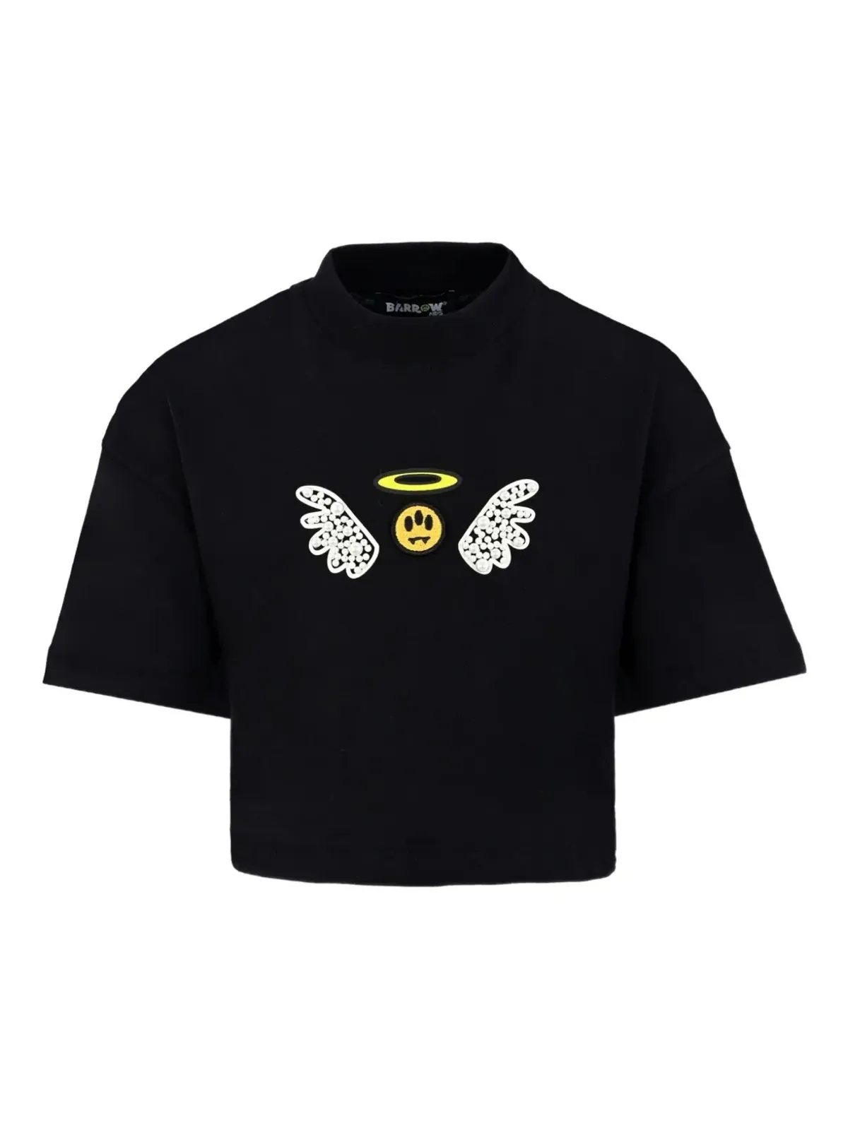 Barrow kids パール付き天使の翼 Tシャツ - 画像1