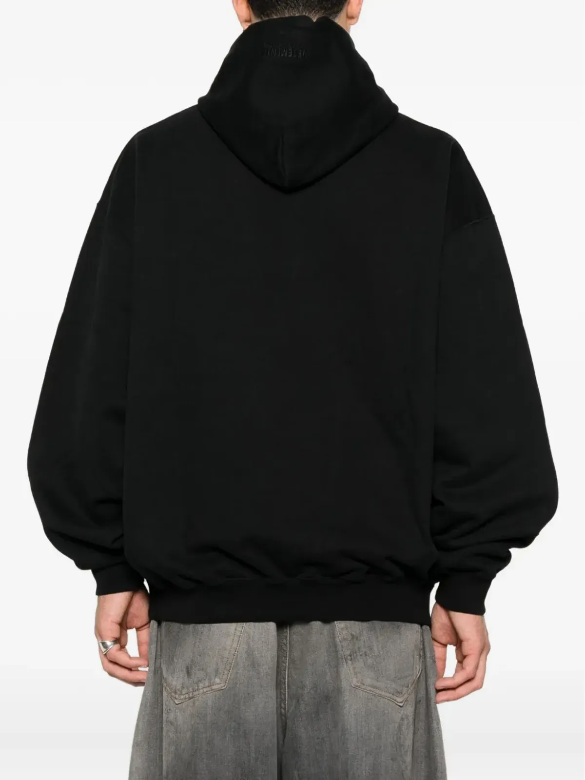VETEMENTS ロゴ刺繍フーディー - 画像4