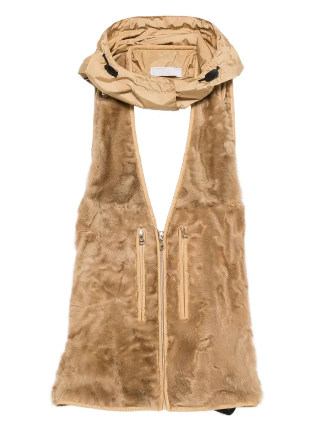 Prada Pre-Owned Prada Pre-Owned 1990年代フード付きベストの商品画像