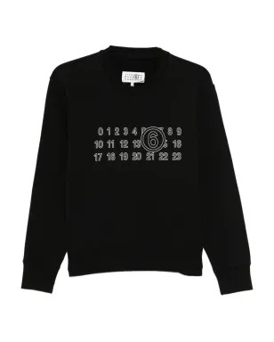MM6 Maison Margiela ロゴプリント スウェットシャツ - サムネイル1