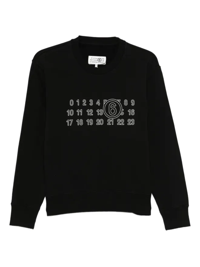 MM6 Maison Margiela MM6 Maison Margiela ロゴプリント スウェットシャツの商品画像