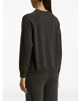 Peserico raglan-sleeve cashmere sweater - Brown - サムネイル3