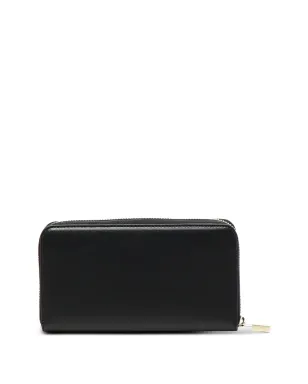 Armani Exchange ジェーン ロゴ ジップアラウンド ウォレット - ブラック - サムネイル2
