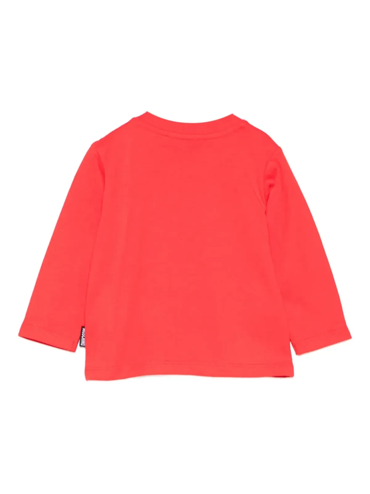 Moschino Kids テディベア・アップリケ長袖Tシャツ - 画像2