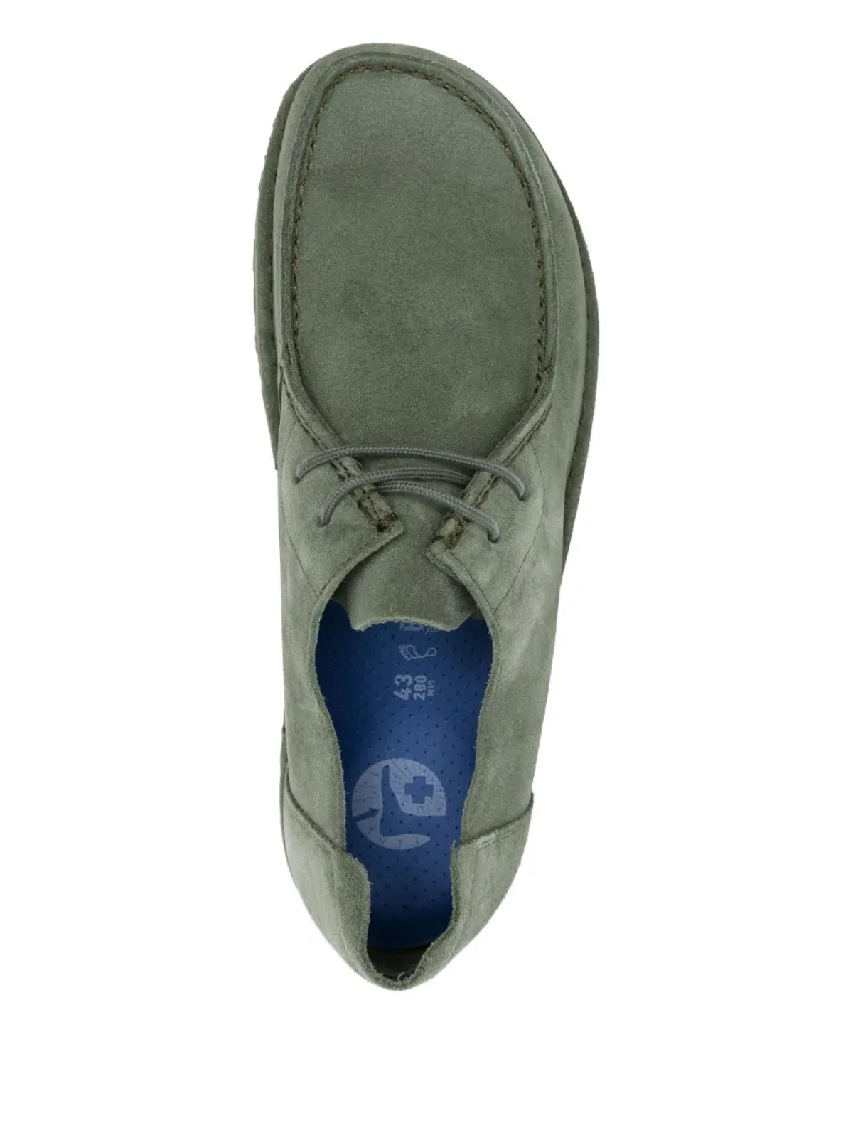 Birkenstock スエードレザー レースアップ ボートシューズ - 画像4