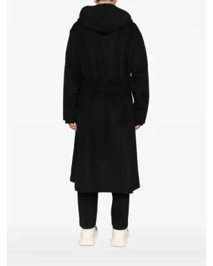 Y-3 フード付き ダブルブレスト コート - サムネイル4