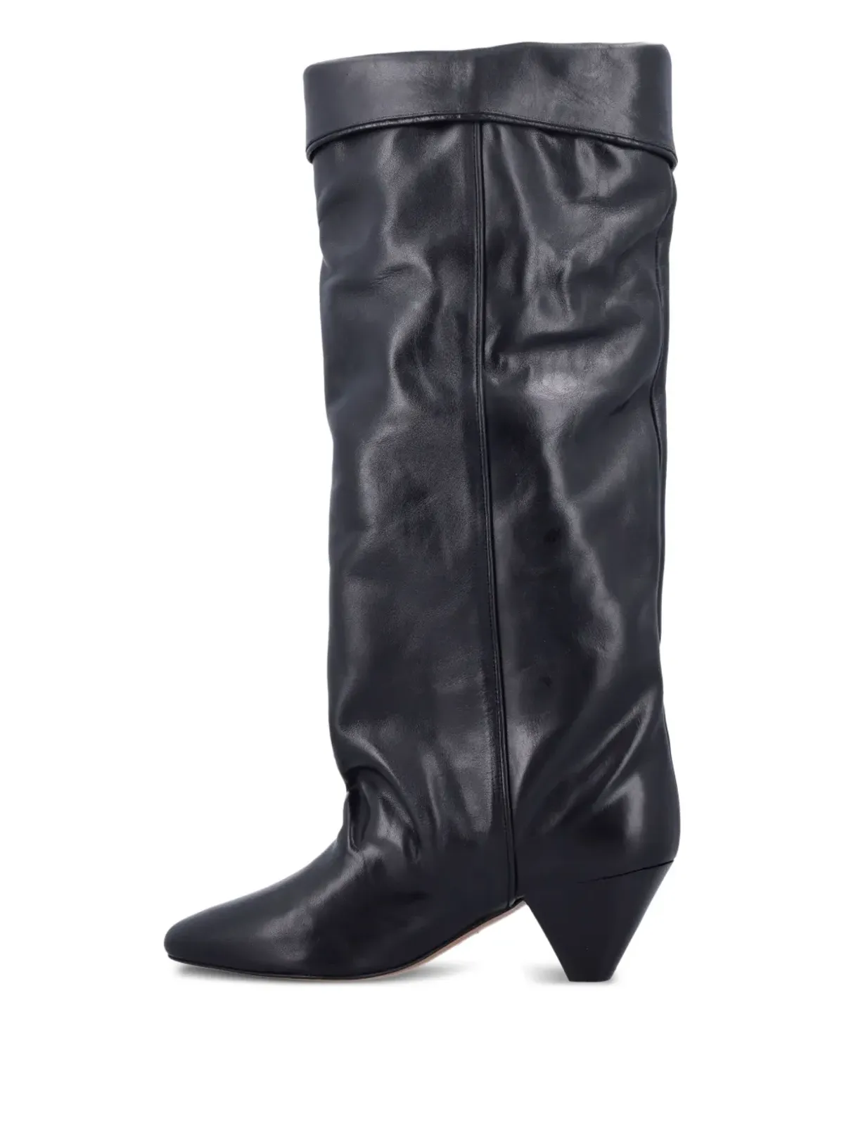 ISABEL MARANT エリタ レザー ブーツ - 画像3