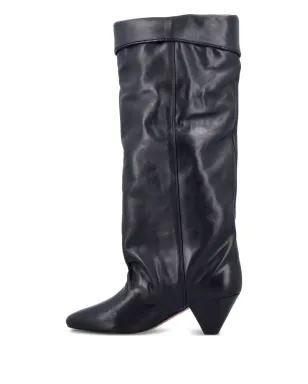 ISABEL MARANT エリタ レザー ブーツ - サムネイル3