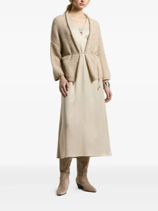 Peserico Peserico Vネック ミディドレスの商品画像
