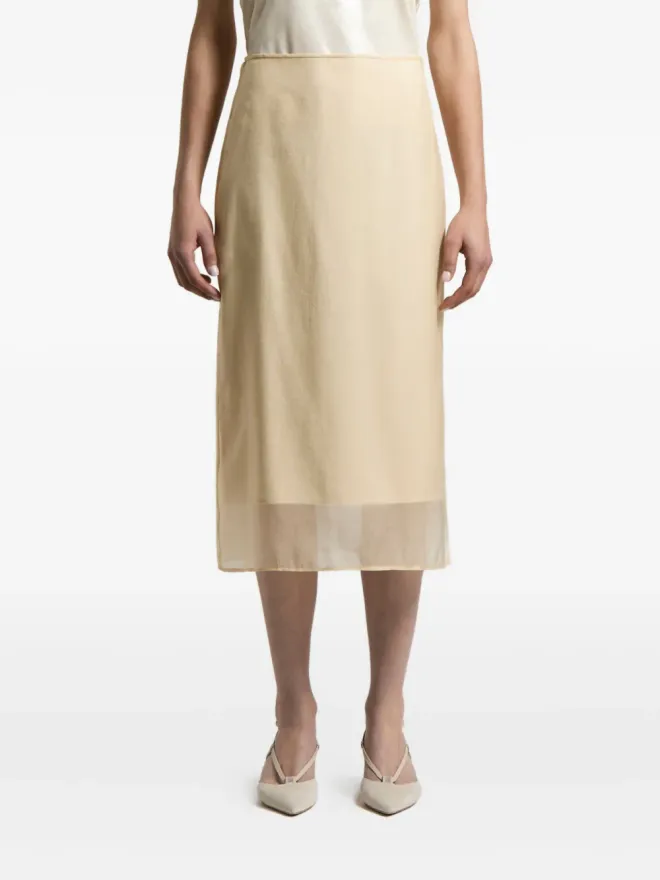 Peserico Peserico シルクパネルド ミディスカートの商品画像