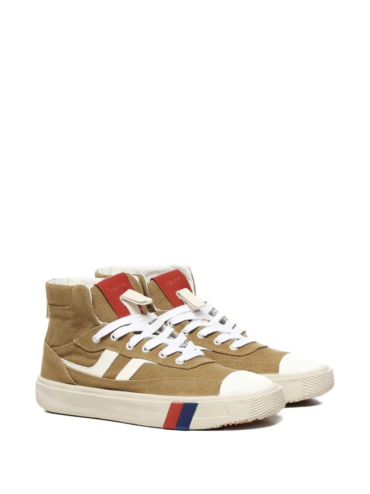Pro-Keds ロイヤルオービット レースアップストライプディテール スニーカー - 画像4